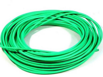 Elevea Copper 1 sq/mm Green 10 m Wire(Green)