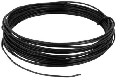 Mabron Copper 1 sq/mm Black 10 m Wire(Black)