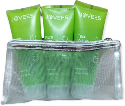 JOVEES Grape Face wash with pouch (Pack of 3)  Face Wash(360 ml)