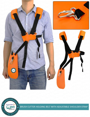 DVI SHOULDER DOUBLE STRIP JACKET TYPE BRUSH CUTTER HOLDING BELT FOR SIDEPACK Cordless Grass Trimmer(Manual Feed)