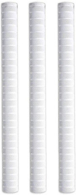 Dinetic Pack of 3 Cricket Bat Handle Grip Chevron(White, Pack of 3)
