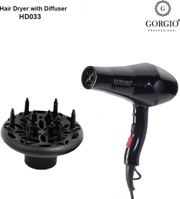Gorgio Professional HD033 Hair Dryer(2300 W, Multicolor)