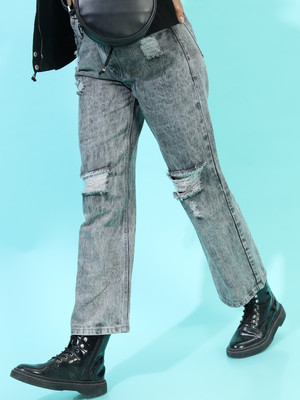 Tokyo Talkies Regular Women Grey Jeans