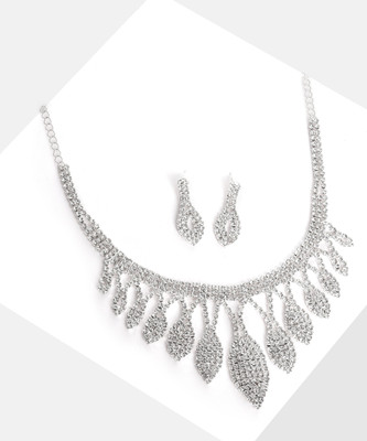 SOHI Alloy Silver Jewellery Set(Pack of 1)