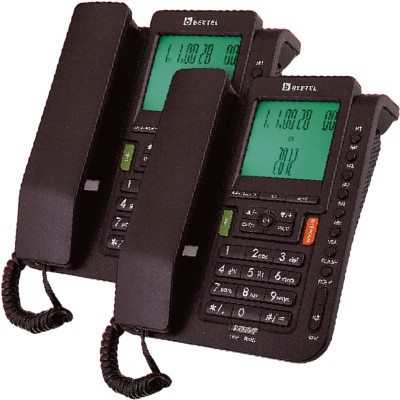 Beetel M88 Corded Landline Phone  (Black)