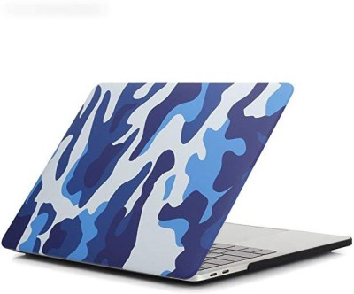 Etzin New Mac Book Pro 13 2018 2017 2016 Cover Army Blue(EPL-794CC) Hard Shell Laptop Decal 13.3