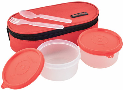 Trueware Classic PP 2 Containers Lunch Box(600 ml)