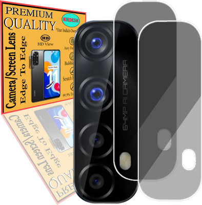 HIRDESH Back Camera Lens Glass Protector for Realme 7(Pack of: 2)