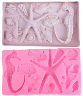 CraftialCurve Silicone Fondant & Gum paste Mould 1(Pack of 1)