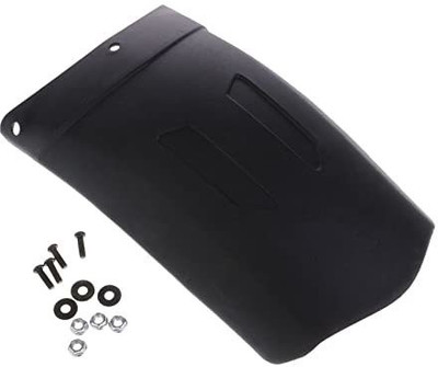 SPEED-O'MOTIVE Rear Mud Guard For Universal For Bike Universal For Bike NA(Black)