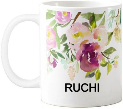 Exocticaa Gift Ruchi Quotes 076 Ceramic Coffee Mug(325 ml)