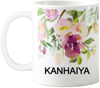 Exocticaa Gift Kanhaiya Quotes 076 Ceramic Coffee Mug(325 ml)