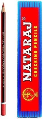 NATARAJ Checking Pencils, Red - Pack of 10 Pencil(Red)