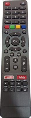 Akshita SNI-01231 TV Compatible For LED LCD Smart TV Remote Control SANSUI Remote Controller(Black)