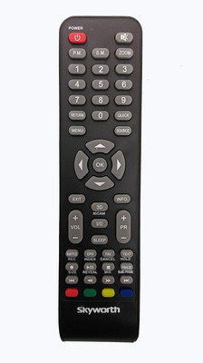 LipiWorld LCD LED TV Universal Compatible For  LED LCD SKYWORTH Remote Controller(Black)