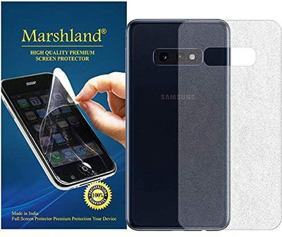 MARSHLAND Back Screen Guard for Protector Flexible Anti Scratch Oleo Phobic Coating Anti Glare Matte Finish, Samsung Galaxy S10E(Pack of 1)