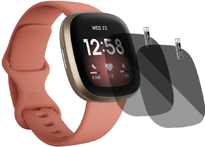 TXGO Screen Guard for Fitbit Versa 3 Smartwatch(Pack of 2)