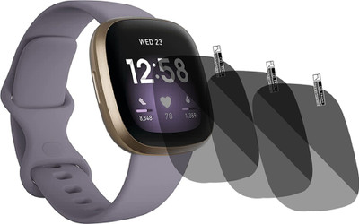 TXGO Screen Guard for Fitbit Versa 3 Smartwatch(Pack of 3)