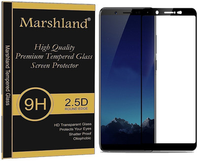 MARSHLAND Tempered Glass Guard for VIVO V7(Pack of 1)