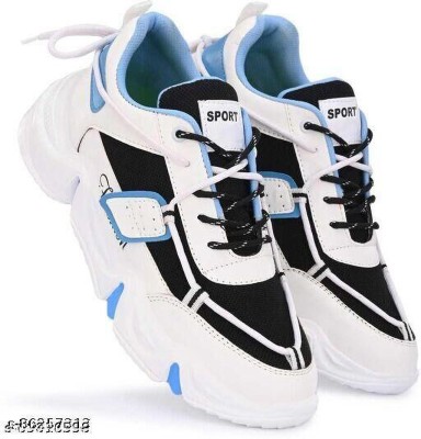 Bavia Shoes Comfortable|Ultra Lightweight|Dailywear|Sport|Walking|Gym|Jogging Running Shoes For Men(Blue)