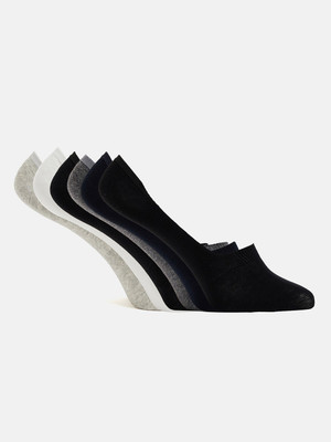 Camey Men Solid Peds/Footie/No-Show(Pack of 6)