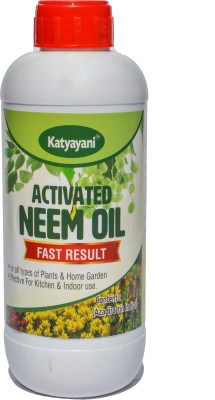 katyayani Activated Neem Oil for Plants Garden Kitchen Manure Manure(0.4 L, Liquid)