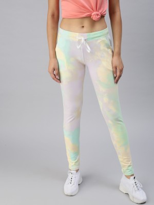 Showoff Dyed Women Multicolor Track Pants