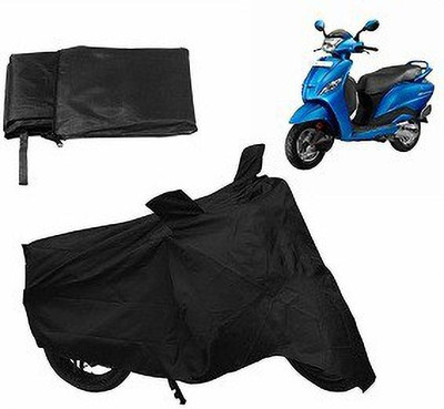 Aretas Two Wheeler Cover for Hero(Maestro, Black)