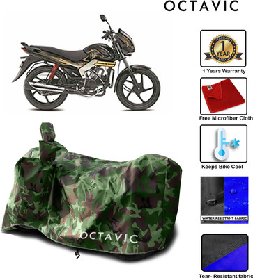 octavic Waterproof Two Wheeler Cover for Mahindra(Centuro, Green)