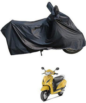 Aretas Two Wheeler Cover for Honda(Activa 5G, Black)