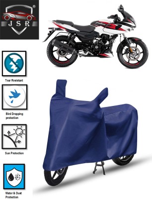 J S R Waterproof Two Wheeler Cover for Bajaj(Pulsar 220F, Blue)