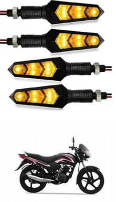 FKOK Rear LED Indicator Light for TVS Sport(Yellow)