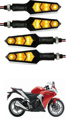 FKOK Rear LED Indicator Light for Honda CBR 250R(Yellow)