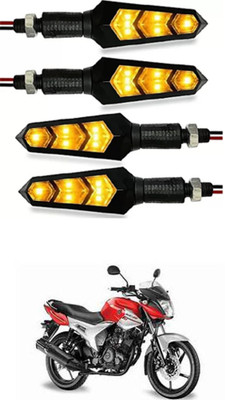 FKOK Rear LED Indicator Light for Yamaha SZ R(Yellow)