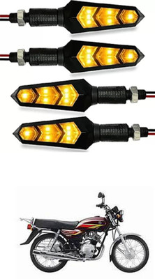 FKOK Rear LED Indicator Light for Yamaha Crux(Yellow)