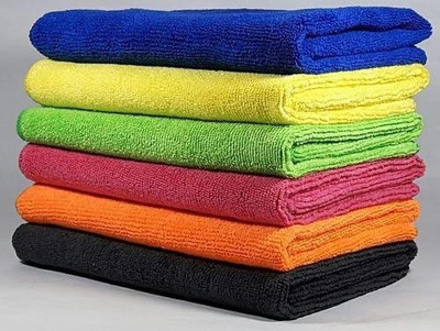 Anvi Microfiber Vehicle Washing  Duster(Pack Of 6, 300 GSM)