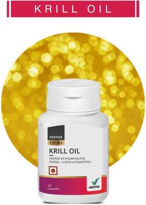 Fabify Prime Krill Oil | 30 Capsules | Pack of 1 |