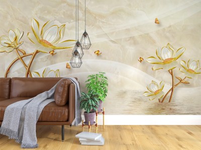 infinity interiors Decorative Multicolor Wallpaper(228 cm x 40 cm)