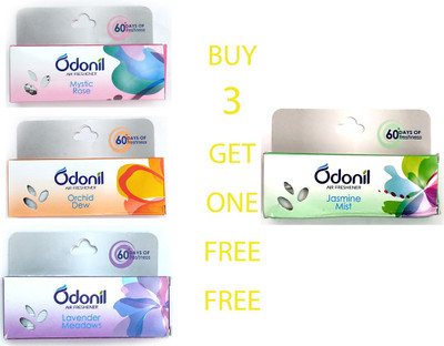 Odonil Buy 3 Get 1 Free(100Gm Each) Blocks Buy 3 Get 1 Free(100Gm Each)(4 x 100 ml)