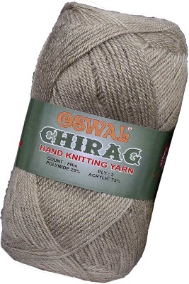 Simi Enterprise Represents Oswal Chirag Pista 400 gms Wool Ball wool CA Art-AJDF