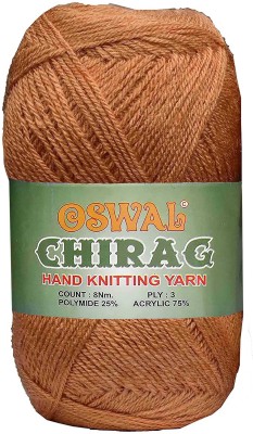 Simi Enterprise Represents Oswal Chirag Deep Mustard 200 gms Wool Ball wool Y Art-AJDF