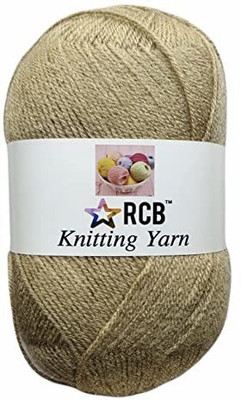 JEFFY Vardhman Yarn Big Boss Wool Ball 400 gm, Shade No.1