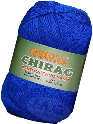 Simi Enterprise Represents Oswal Chirag Royal 400 gms Wool Ball wool C Art-AJFH