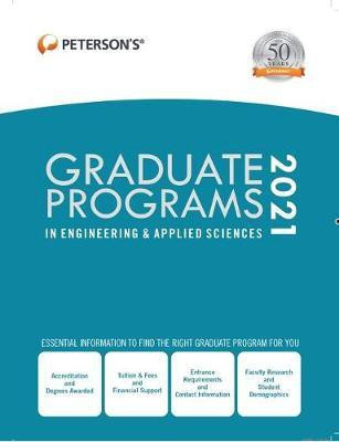 Graduate Programs in Engineering & Applied Sciences 2021(English, Hardcover, unknown)