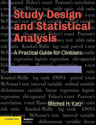 Study Design and Statistical Analysis(English, Paperback, Katz Mitchell)