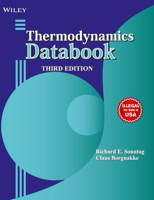 Thermodynamics Databook, 3ed(Paperback, Claus Borgnakke, Richard E. Sonntag)