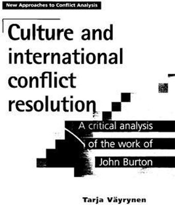 Culture and International Conflict Resolution(English, Paperback, Vayrynen Tarja)