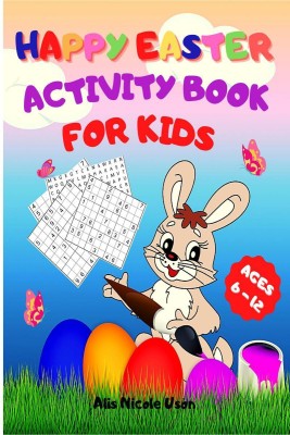 Happy Easter Activity Book For Kids(English, Paperback, Alis Nicole Uson)