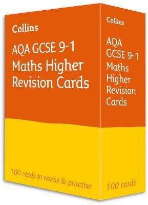 AQA GCSE 9-1 Maths Higher Revision Cards(English, Cards, Collins GCSE)