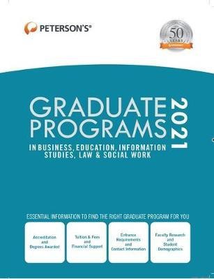 Graduate Programs in Business, Education, Information Studies, Law & Social Work 2021(English, Hardcover, unknown)